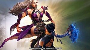 Sindel's MK11 ending.