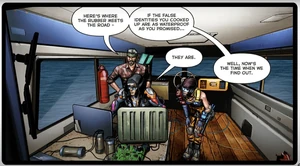 Woods Alias and Cipher in the Aeophile CODM.png (5.38 MB) Alias, Woods and Cipher seeing David Mason, Ether and Dr. Mendelsohn arriving at Memnos Island.