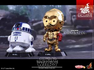 Cosbaby Bobble-Heads R2-D2 C-3PO