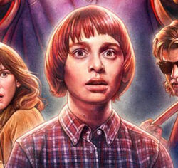 Will Byers Stranger Things Digital Portrait Poster for Sale by NewQyu