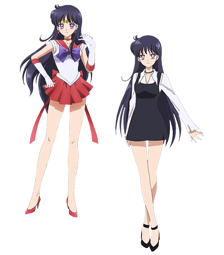 sailor mars heart eyes