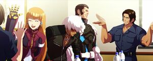 The King of Fighters XIV: Team K' Ending.