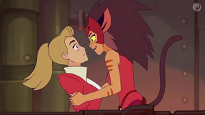 Adora and Catra.