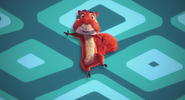 Owen as a Red Squirrel