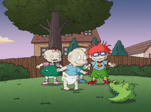 All Grown Up Reptar Phill Lil Chuckie and Tommy