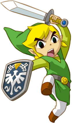 🏹 Zelda Hooded Link  Legendary Hero PNG Sticker Download