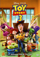 Hamm and his friends on the Toy Story 3 DVD. This is Hamm's first and currently only appearance on a DVD cover