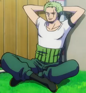 Zoro's third outfit in One Piece: Stampede.