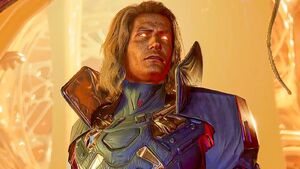 Adam Warlock in Marvel's Guardians of the Galaxy video game.