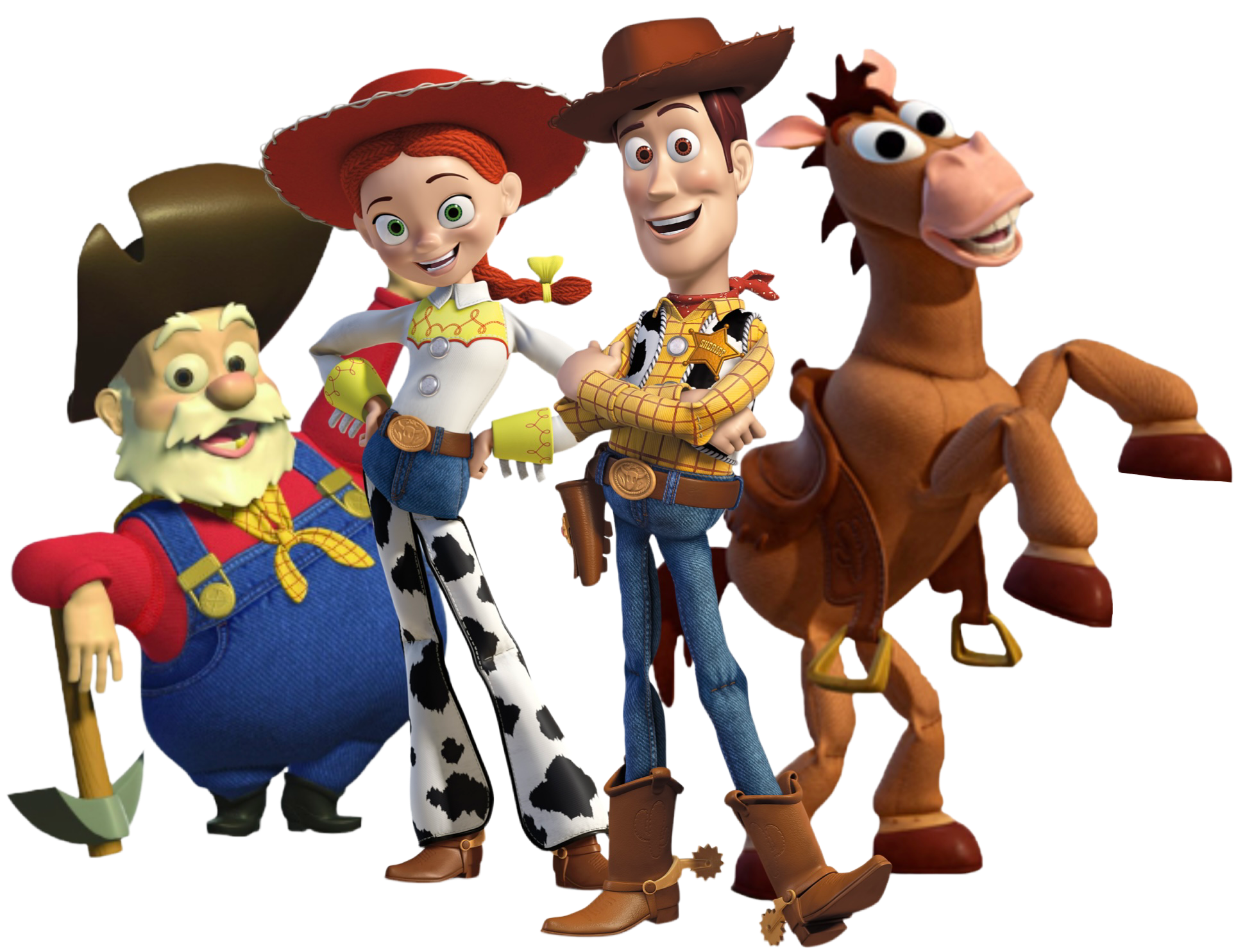 Woody's roundup toys toy story collection clearance