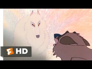 Balto (1995) - The White Wolf Scene (8-10) - Movieclips