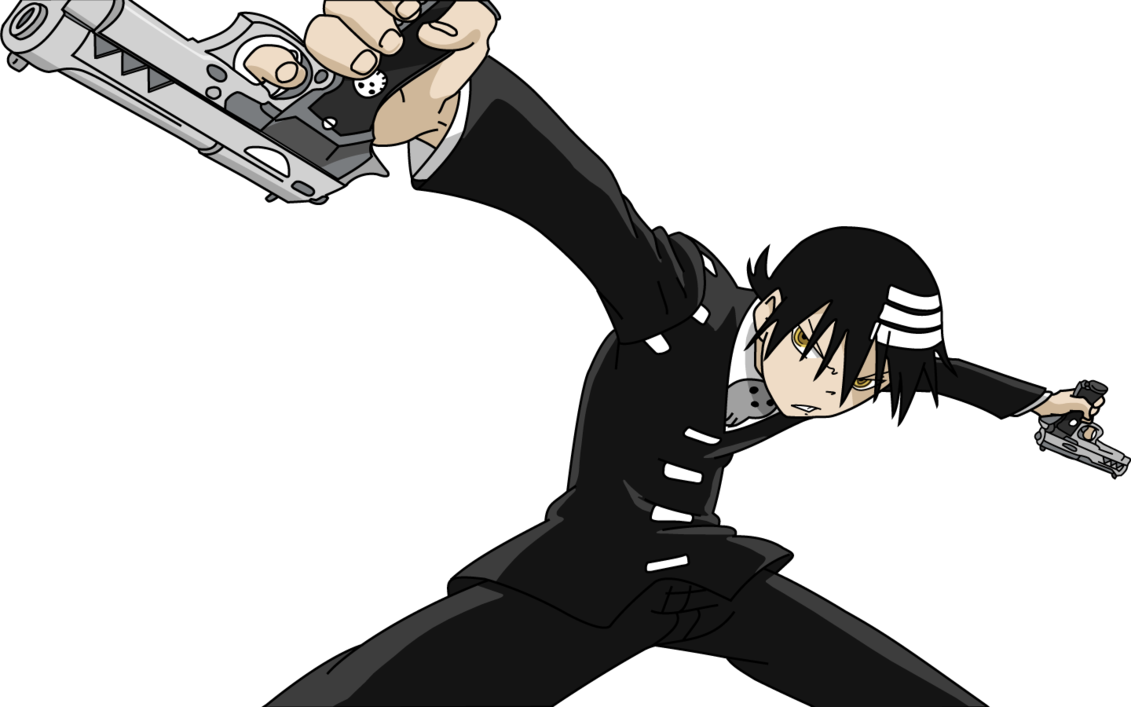 soul eater death the kid guns