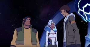 VLD - Hunk, Allura and Lance