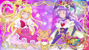 Cure Miracle in the eyecatch