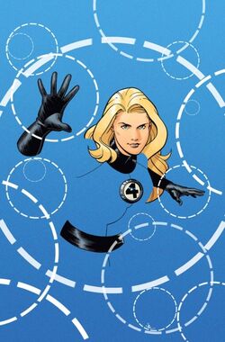 invisible woman marvel drawing