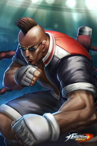 Heavy D! in KOF: Destiny.