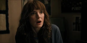 "Hopper's stuck."-Joyce realizing Hopper is being held in a prison in Russia.