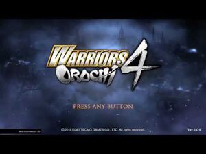 Warriors Orochi 4 - Xiahou Ba Unique Weapon.