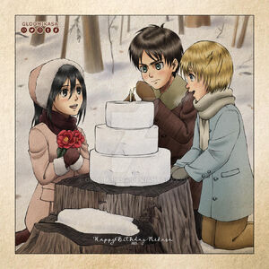 Happy birthday mikasa by gloomikasa dedwqko-fullview