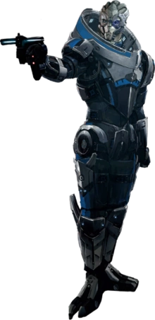 Garrus Vakarian Render