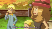 Serena tells Ash that his rhythm is unique