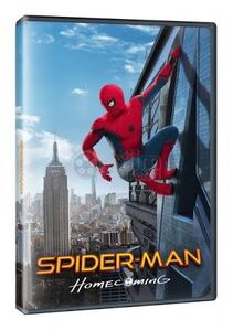 Spider-Man on the DVD cover.