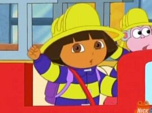 Dora the explorer Firefighter Dora and Boots2 
