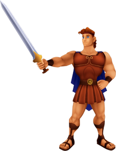 Hercules as he appears in Kingdom Hearts