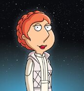 Lois Griffin as Princess Leia