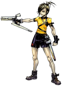 Saki Amamiya in Sin and Punishment: Successor of the Earth