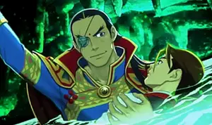 Dhurke Saving Apollo From Drowning.