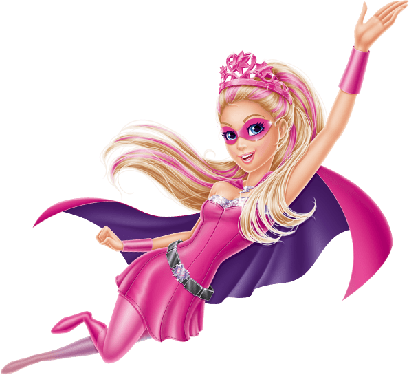 Barbie princess superhero outlet