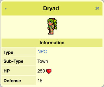 Dryad Terraria Heroes Wiki Fandom Dryad pixel art (1080p60) hope you like this video if yes make sure to subscribe and like and if you have any other cool ideas for a other video ju. dryad terraria heroes wiki fandom