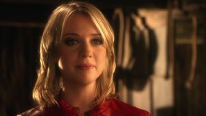 Alexz Johnson as Saturn Girl in Smallville.