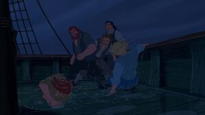 Three men rescued Smith and Thomas (Pocahontas)