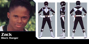 Power Ranger negro Zack Taylor