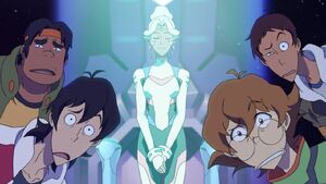 VLD - Hunk, Keith, Allura, Pidge and Lance