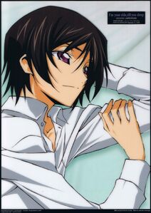 CODE GEASS Lelouch Lamperouge I'm your side till you sleep