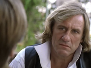 Edmond Dantès portrayed by Gérard Depardieu in the 1998 miniseries