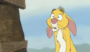 Rabbit stunned when Owl starts talking nonstop.