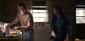 Joyce hearing her son, Jonathan didn't bother to wake his brother, Will up.