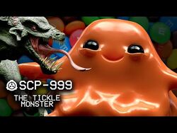 SCP-999 The Tickle Monster Orange Soft Plush Toy by SCP Foundation Series