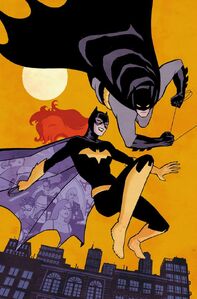 Batgirl Vol 4 33 Textless Batman 75th Anniversary Variant