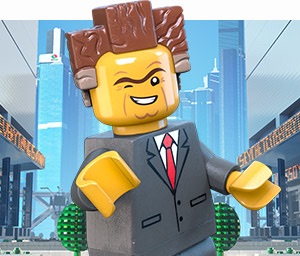 The lego movie president business sales