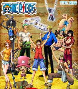 Straw Hat Crew in ONE PIECE × THE KISS