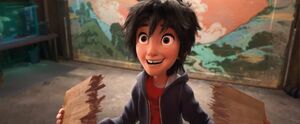 Hiro Hamada's smile.