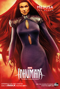 Serinda Swan as Medusa in ABC's Inhumans.