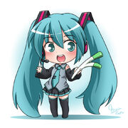 Miku miku chibi by tiiara-d3ggria