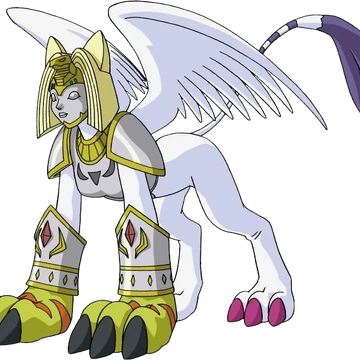 Nefertimon Heroes Wiki Fandom A blue dragon digimon with a gold v on his forehead, red eyes, and claws on his hands and feet, and then a veemon and davis were as close as brothers, and were partially always goofing off. nefertimon heroes wiki fandom