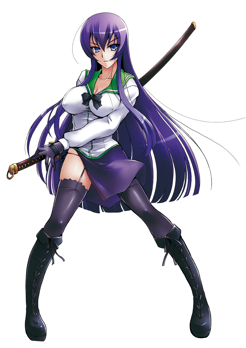High School of the Dead Саэко